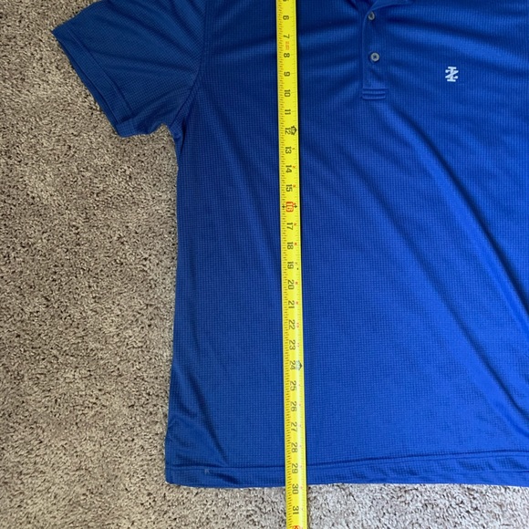 Izod Golf Blue Polo - Picture 4 of 6